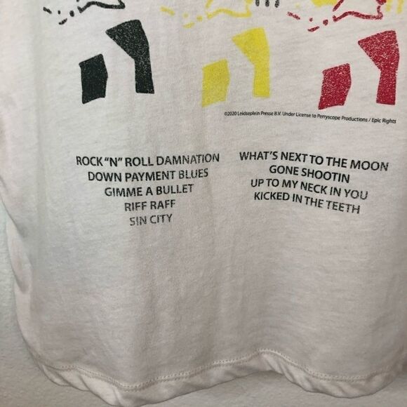 NWT Chaser t-shirt XSMALL AC/DC retro concert tee - Picture 3 of 6